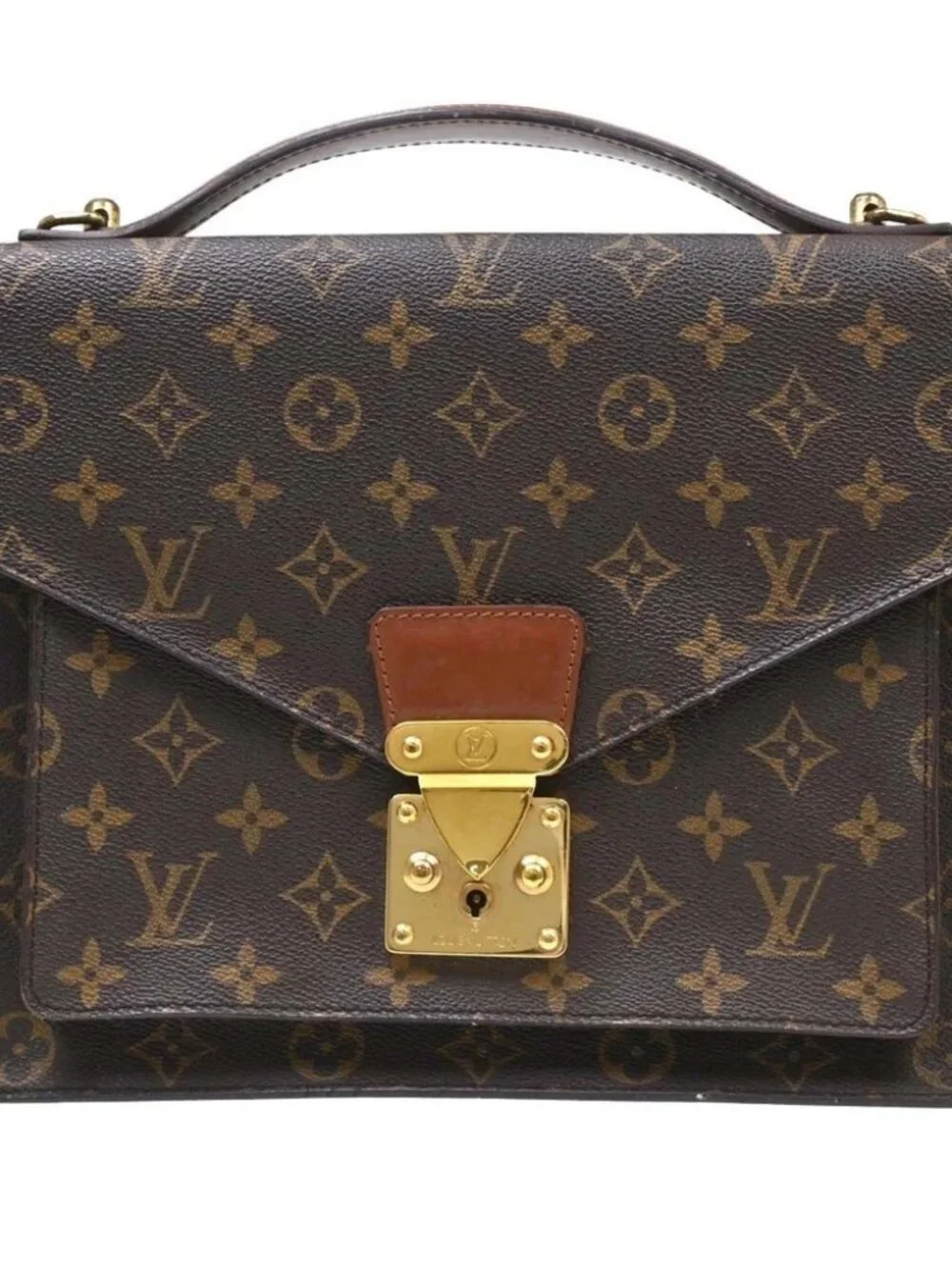 LOUIS VUITTON MONOGRAM MONCEAU 28 BUSINESS HANDBAG